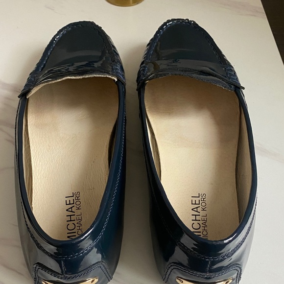 Michael Kors Patent Leather Driving Loafers - Picture 4 of 5